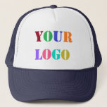 Casquette Logo d'entreprise personnalisé Chapeaux de camion<br><div class="desc">Chapeaux Trucker avec logo de la compagnie personnalisée Entreprise Promotionnelle Casquettes personnalisés - Ajouter votre logo / image - Photo ou QR Code / Texte / Plus - Redimensionner et déplacer des éléments avec l'outil de personnalisation. Veuillez utiliser votre logo - image qui ne porte pas atteinte au droit d'auteur...</div>