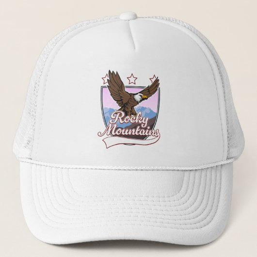 Casquette logo des Montagnes Rocheuses (Devant)