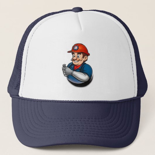 Casquette logo des services de plomberie (Devant)