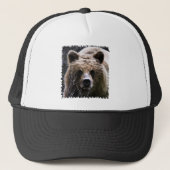 Casquette Logo d'ours gris (Devant)
