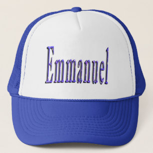 Casquette Logo Emmanuel Name,