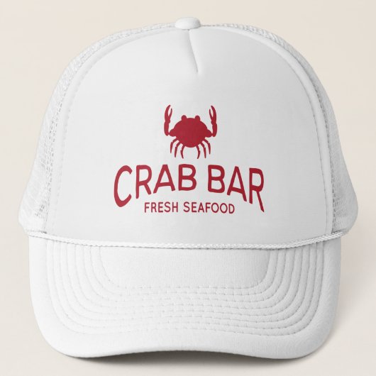 Casquette Logo frais de fruits de mer de barre de crabe (Devant)