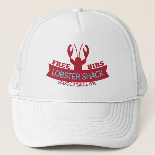 Casquette Logo frais de fruits de mer de Shack de homard (Devant)