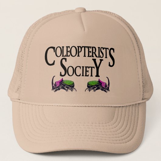 Casquette Logo II de la Société des coléoptéristes (Devant)