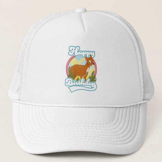 Casquette Logo Joyeux Anniversaire (Devant)