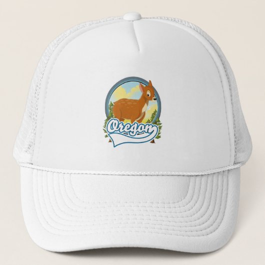 Casquette logo Oregon Deer voyage (Devant)