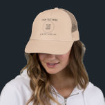 Casquette Logo Personnalisé Et Texte Femmes Kaki Baseball<br><div class="desc">Unisex Business Company Logo Personnel Employé En vrac Élégant Modèle Promotionnel moderne Télécharger Ajouter Logo Hommes & Femmes Kaki Baseball & Trucker Hat... </div>