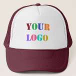 Casquette Logo Personnalisé Photo Promotionnel Trucker d'aff<br><div class="desc">Logo Personnalisé Photo ou Texte Promotionnel Entreprise Personnalisée - Ajouter Votre Logo / Image ou Texte / Information - Redimensionner et déplacer des éléments avec outil de personnalisation.</div>