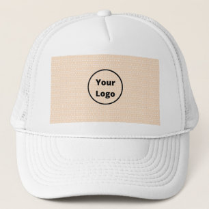 Casquette Logo personnalisé sur de minuscules points blancs