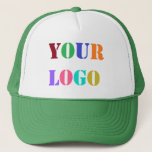 Casquette Logo Photo promotionnelle Trucker d'affaires chape<br><div class="desc">Votre Logo,  Photo ou Texte Promotionnel Entreprise Personnalisée - Ajouter Votre Logo / Image ou Texte / Information - Redimensionner et déplacer des éléments avec outil de personnalisation.</div>