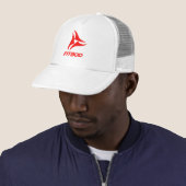 Casquette Logo rouge de forme physique de FITBOD (En situation)