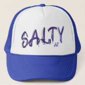 Casquette Logo "Salty AF" Blue Twilight (Devant)