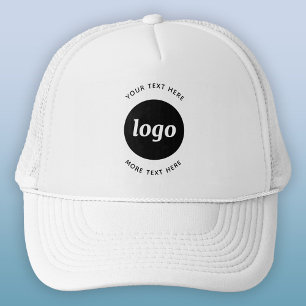 Casquette Logo Simple Avec Entreprise Texte