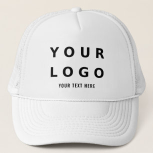 Casquette Logo simple et commerce de texte