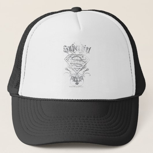 Casquette Logo super fille Fancy Silver (Devant)