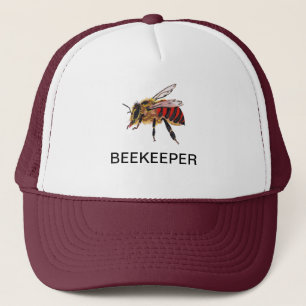 CASQUETTE LOGO SUR LES BEE DE L'OEUVRE. PERSONNALISER AVEC L