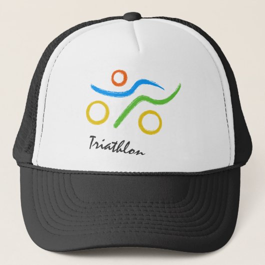 Casquette logo Triathlon (Devant)