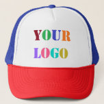 Casquette Logo Trucker Hat Personnalisé Commerce promotionne<br><div class="desc">Chapeaux Trucker avec logo ou photo sur mesure / QR Code ou texte Promotionnel Entreprise Personnalisé Cadeau Casquette - Ajouter votre logo / image ou photo - QR Code / ou Texte / Information - Redimensionner et déplacer des éléments avec outil de personnalisation. Choisissez la couleur ! Veuillez utiliser votre...</div>