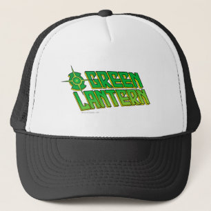 Casquette Logo vert de lanterne - incliné