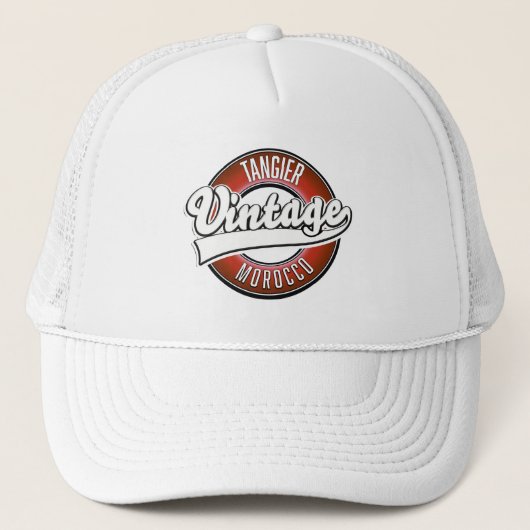 Casquette Logo vintage de Tanger maroc (Devant)