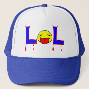 Casquette § ☺ LOL-Naughty Tongue Out Fun Trucker Hat appro§