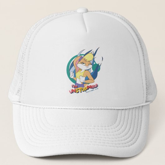 Casquette Lola Bunny "Je ne peux pas arrêter" (Devant)