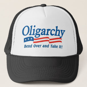 Casquette L'oligarchie - courbure plus d'et le prennent !