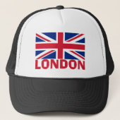 Casquette Londres en rouge (Devant)