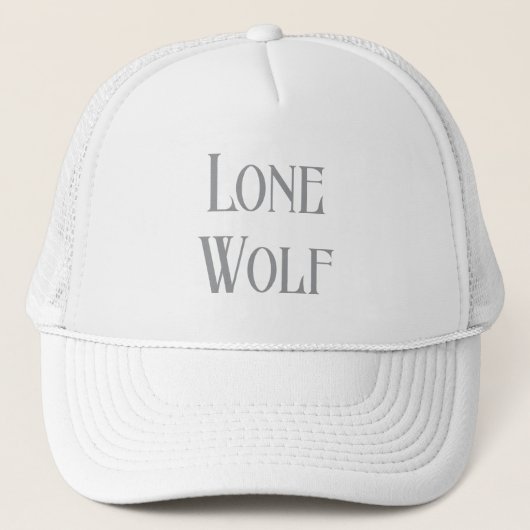Casquette Lone Wolf Male Sigma Modern Minimalist (Devant)
