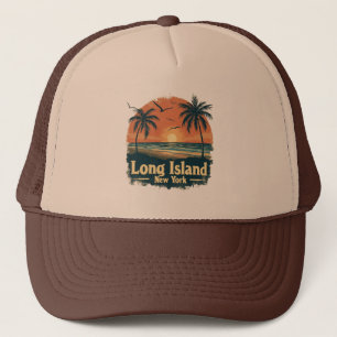 Casquette Long Island New York Retro Beach Vibes