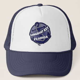 Casquette Longboat Key Florida ancre tourbillon casque
