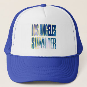 casquette "Los Angeles Summer Letter Blue"