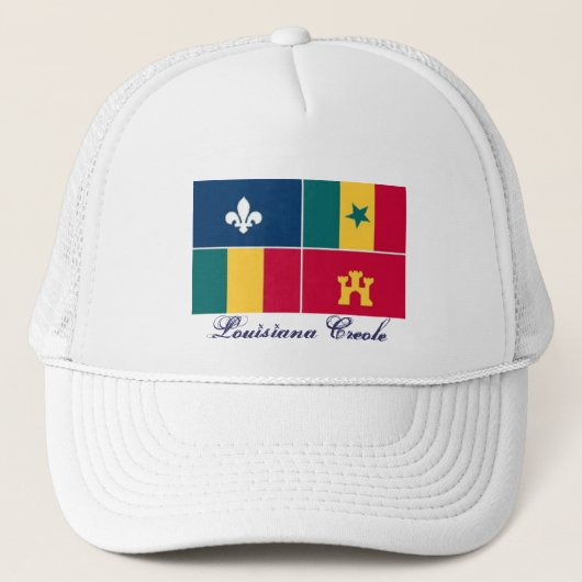 Casquette Louisiana-Creole_m, Créole de la Louisiane (Devant)