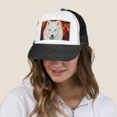 Casquette Loup Blanc Kokopelli (En situation)