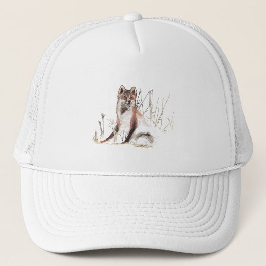 Casquette Loup d'hiver (Devant)