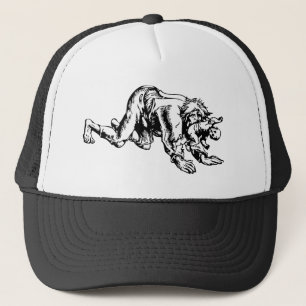 Casquette Loup-garou mangeant le bébé