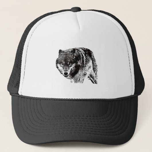 Casquette Loup sauvage (Devant)
