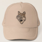 Casquette Loup solitaire (Devant)