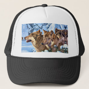 Casquette Loups rouges
