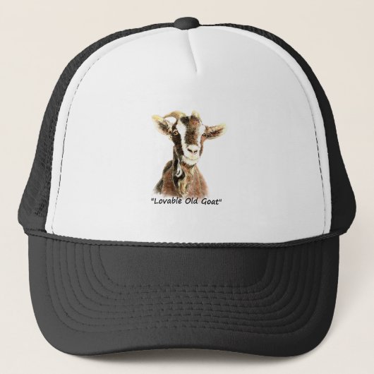 Casquette Lovable Old Goat fun Citation pour lui (Devant)