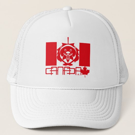 Casquette  LOVE Castor/ Maple Bandera Canada by Masanser (Devant)