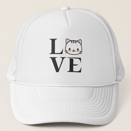 Casquette Love Cats (Devant)