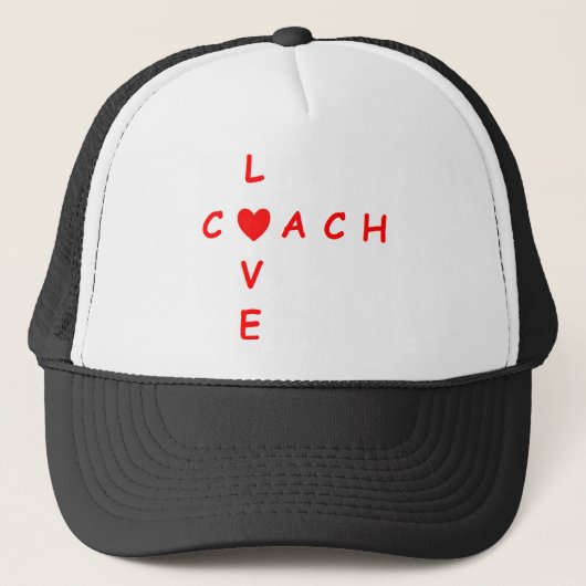 Casquette love coach (Devant)