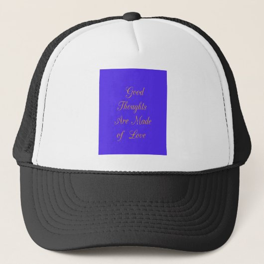 Casquette Love Create Your Own Good Thoughts (Devant)