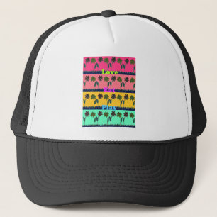 Casquette Love Eat Play Art Print