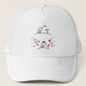 Casquette LOVE ECHO - Comic Birds Tweetlercools 1 (Devant)