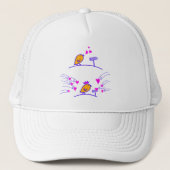 Casquette LOVE ECHO - Comic Birds Tweetlercools 3 (Devant)