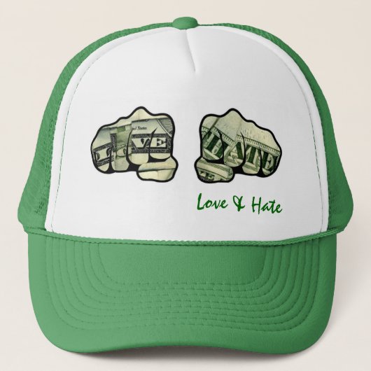 Casquette love et il t'y ayez (Devant)