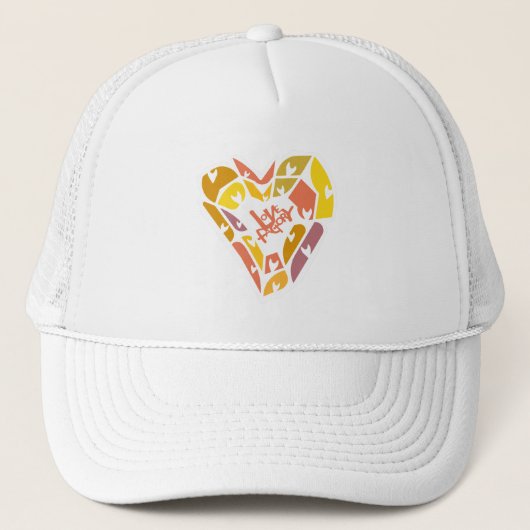 CASQUETTE LOVE FACTORY HEARTS BY MASANSER (Devant)