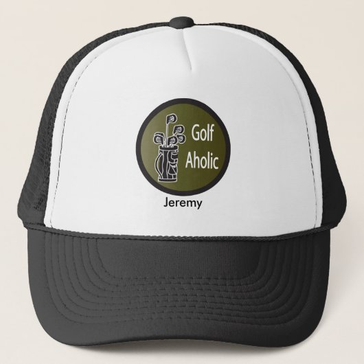 Casquette Love Golfing 🏌️ ‍ ♂️ - un Golfaholic (Devant)